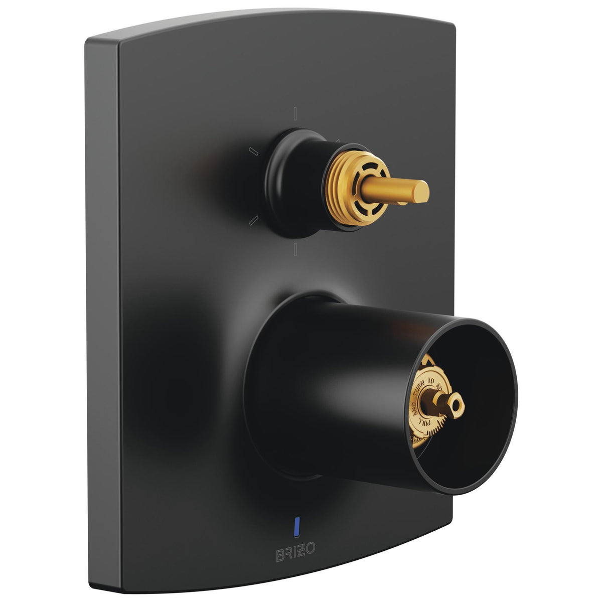Brizo® T75P606-BLLHP 6-Function Shower Diverter, Matte Black
