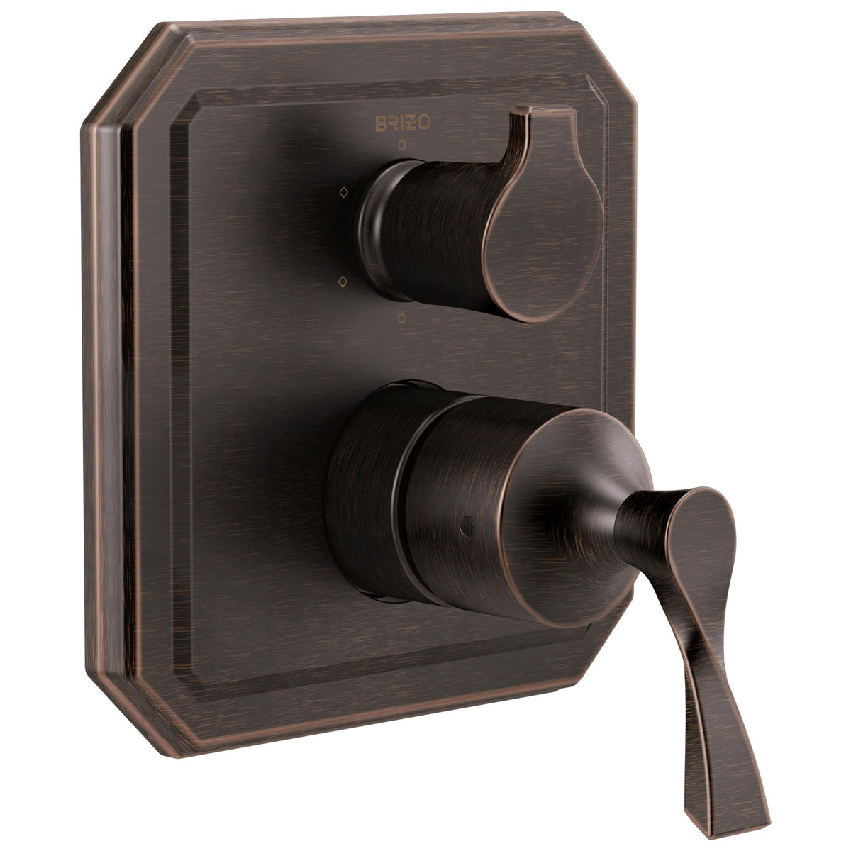 Brizo® T75P630-BN Pressure Balance Valve With Integrated 6-Function Diverter Trim