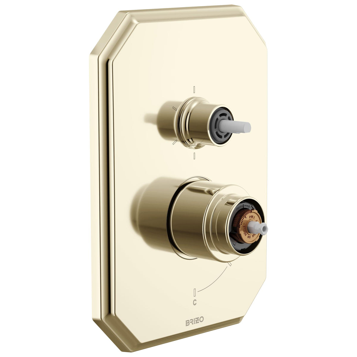 Beauclere - Shower Pressure Balanced Trim - Polished Nickel