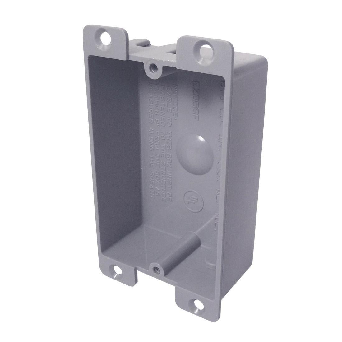 Shallow Ez Box - Flanged Outlet Box - PVC