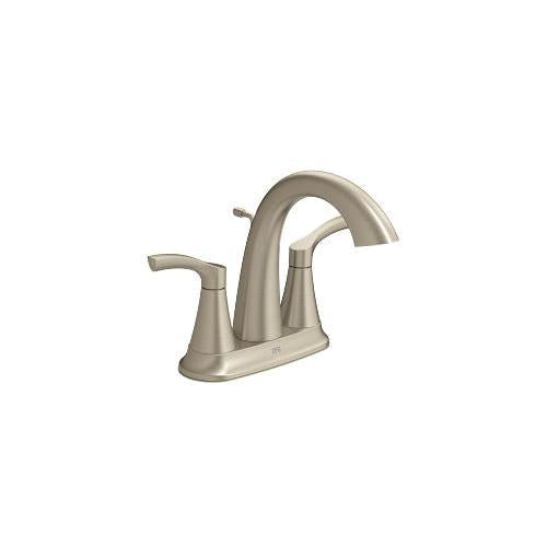 CFG 58911BN Ash Lavatory Faucet, Brushed Nickel, 2 Handles, Lift Rod Drain, 1.2 gpm Flow Rate
