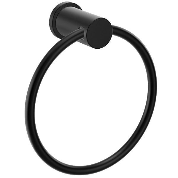 CFG YB6386BL Summit™ Towel Ring, 6 in Dia Ring, 6-1/2 in OAH x 2-3/8 in OAD, Zinc, Import