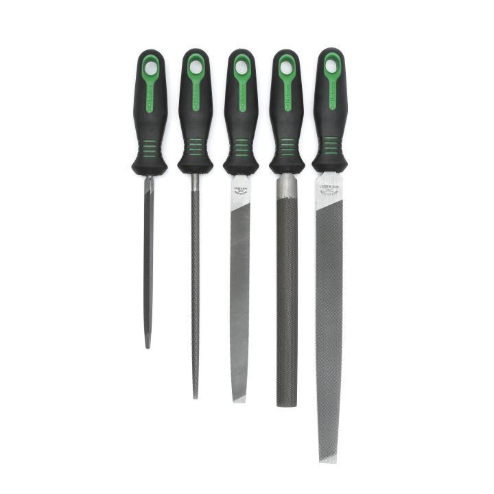 Crescent® 22150HIN Anniversary File Set, 5 Pieces, Bastard/Double Cut