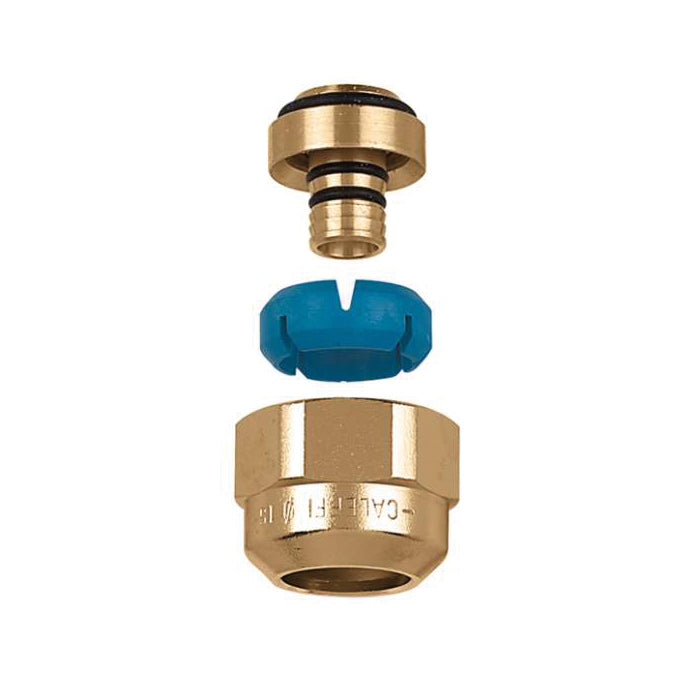 Caleffi 680504A Universal Manifold Fitting, 1/2 in, PEX