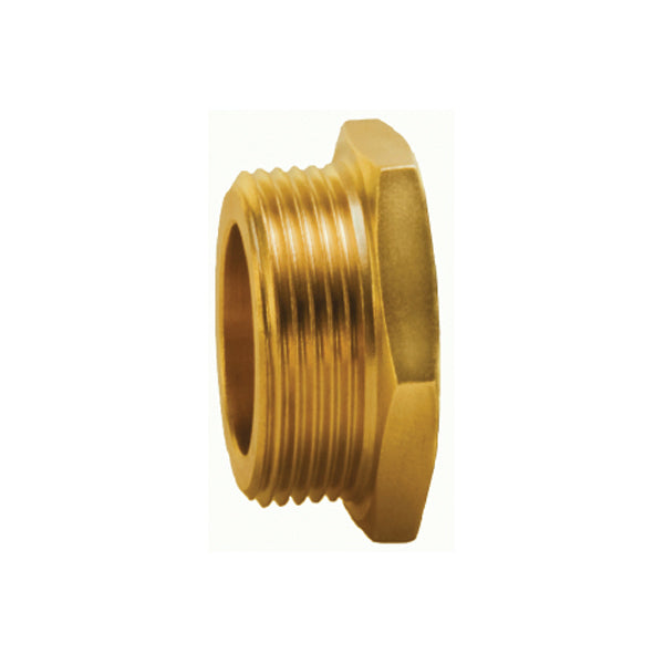 Caleffi NA10083 Union Plug, 1 in, BSP MNPT