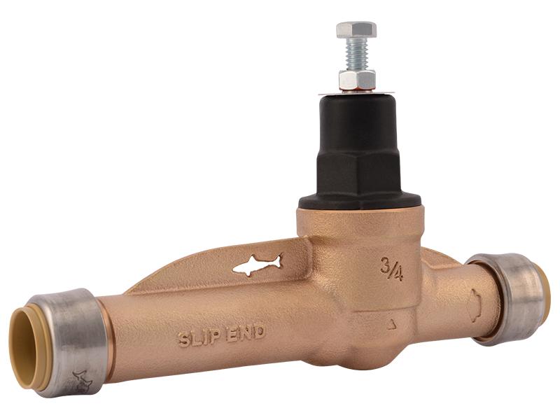 3/4" Double Union Pressure Regulating Valves - Bronze