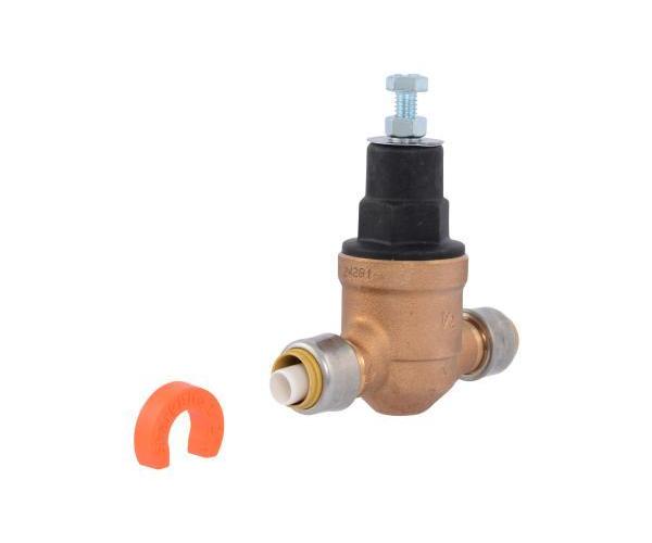 Cash Acme® PVA08P-DSB-60 Pressure Regulating Valve, 1/2 in Nominal, 60 psi Pressure, Brass Body