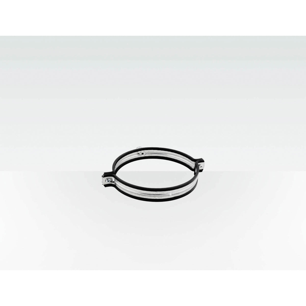 Centrotherm Eco Systems InnoFlue® IASCM04 Support Clamp, For Use With InnoFlue® Polypropylene Vent Systems, 4 in Dia Nominal, Steel, Zinc Plated, Domestic
