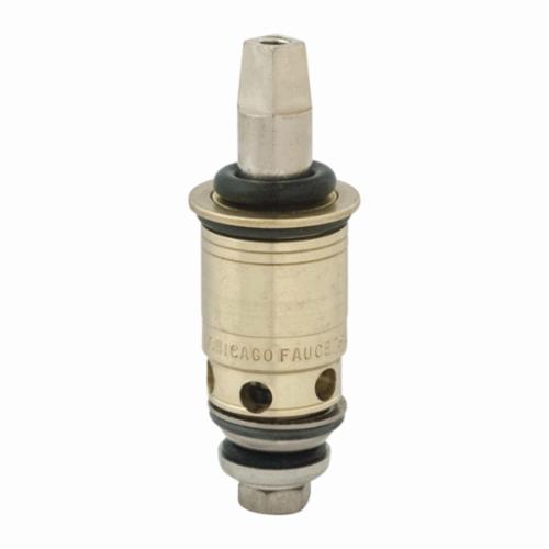 Chicago Faucet® Quaturn 1-099XTJKABNF Compression Operating Cartridge, For Use With Exposed Valve, 2-5/8 in H, Brass Filter, Domestic