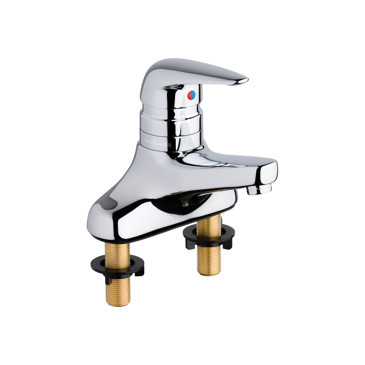 Hot and Cold Water Mixing Sink Faucet - 2" - Deck Mount