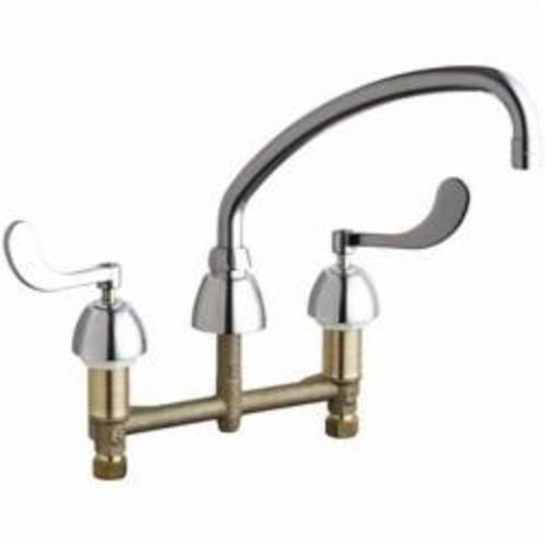 Concealed Kitchen Sink Faucet - 8-1/8" H - Deck Mount