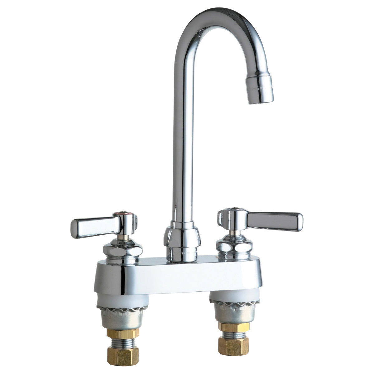 Bathroom Sink Faucet - Polished Chrome - 6-3/4"