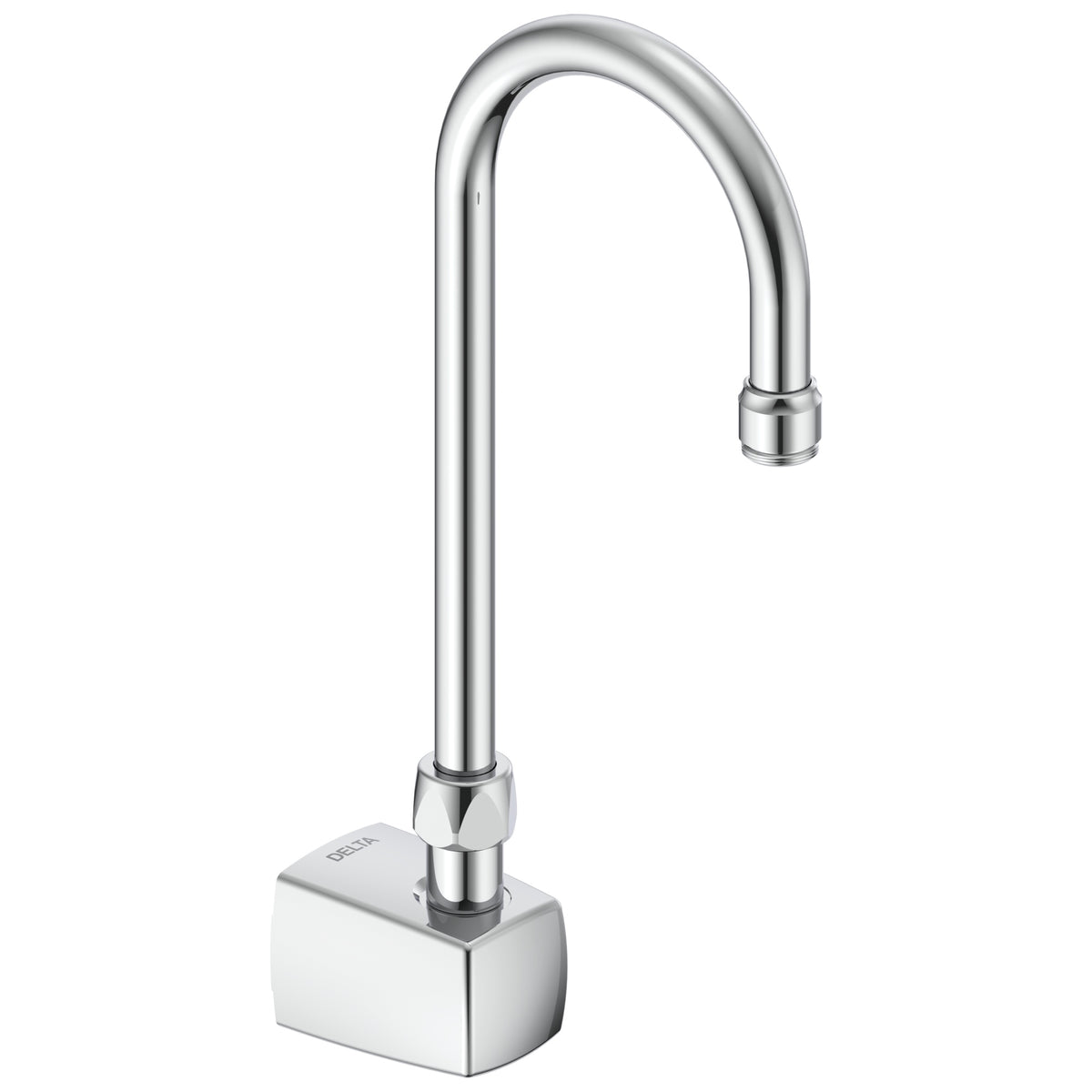 Wallmount Gooseneck Spout - Polished Chrome