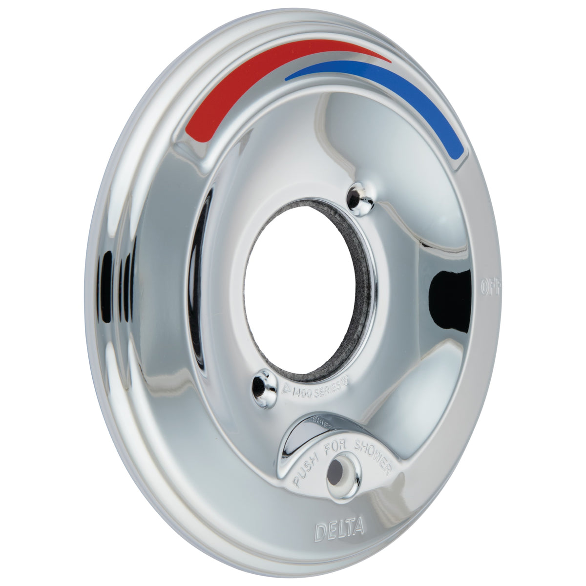 Commercial RP100165 Classic Escutcheon, For Use With: Monitor® Model T13391 13 Series Pressure Balanced Bath Mixing Valve, 0.56 in L x 7 in H, Polished Chrome, Import, Commercial