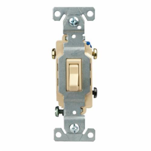 Eaton Wiring Devices Arrow Hart 1303-7V 3-Way Toggle Switch, 120 VAC, 15 A