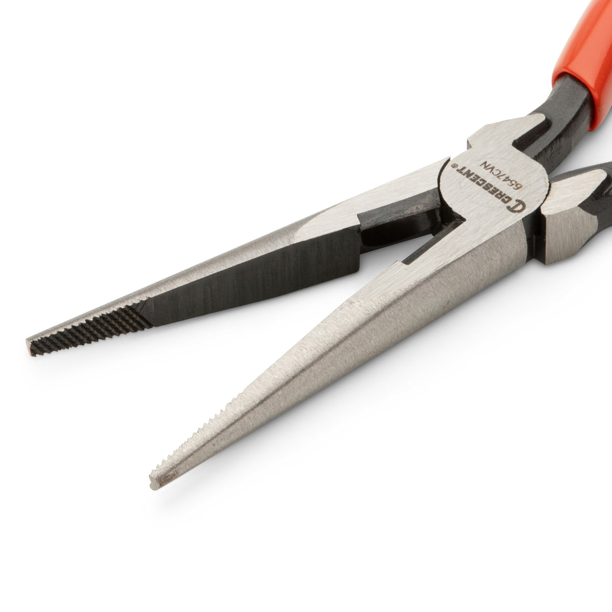 Solid Joint Chain Long Nose Plier with Side Cutter - 6547CVN