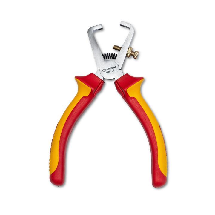 Crescent® 6WSVDE Wire Stripper Pliers, 0 - 7 AWG Cable/Wire