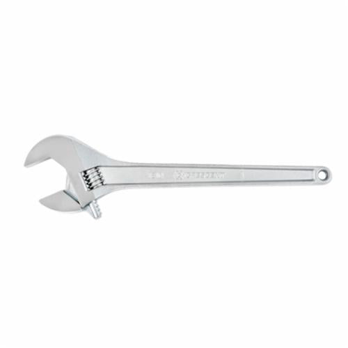 Crescent® AC215VS Adjustable Wrench, 1-11/16 in, Polished Chrome, 15 in OAL, Heat Treated Alloy Steel Body, Heat Treated Alloy Steel