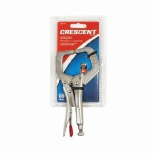 Compound Action Locking C-Clamp with Regular Tips - 6" L