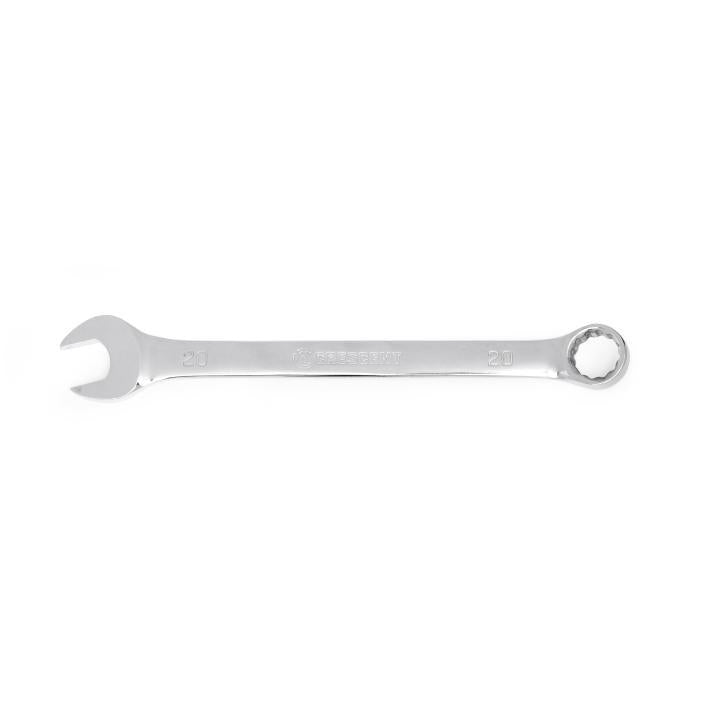 Crescent® CCW31-05 Wrench, 20 mm Wrench, 12 Points, 10.43 in OAL, Alloy Steel, Full Polish Chrome