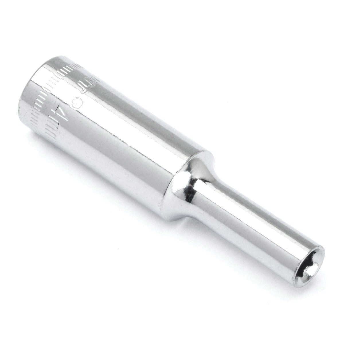 Crescent® CDDS11N Socket, Shoulder Style, 1/4 in Hex Drive, 4 mm Deep Socket, 6 Points