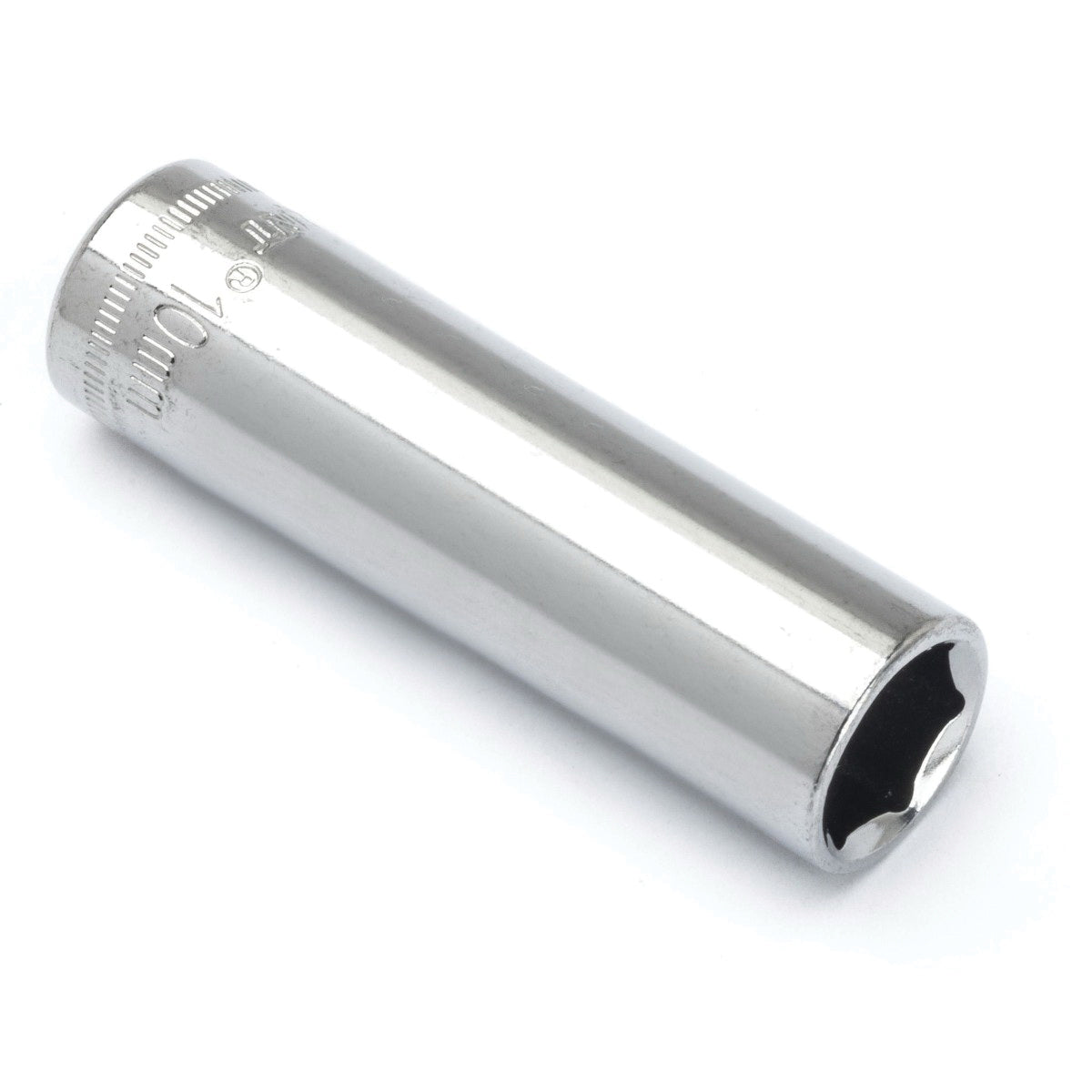 Crescent® CDDS17N Socket, Shoulder Style, 1/4 in Hex Drive, 10 mm Deep Socket, 6 Points