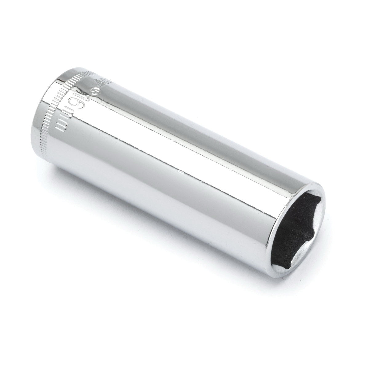 Crescent® CDDS46N Socket, Shoulder Style, 3/8 in Hex Drive, 16 mm Deep Socket, 6 Points