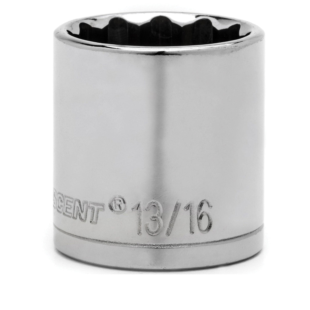 Crescent® CDS28N Socket, Standard Style, 3/8 in Hex Drive, 9/16 in Standard Socket, 12 Points