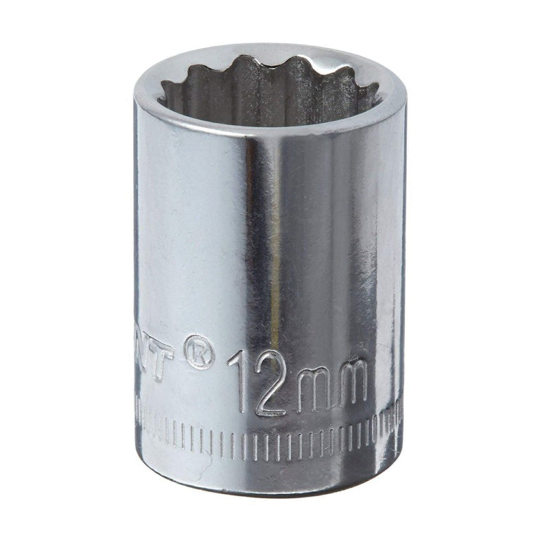 Socket - 3/8" Hex Drive - 12 mm Standard Socket