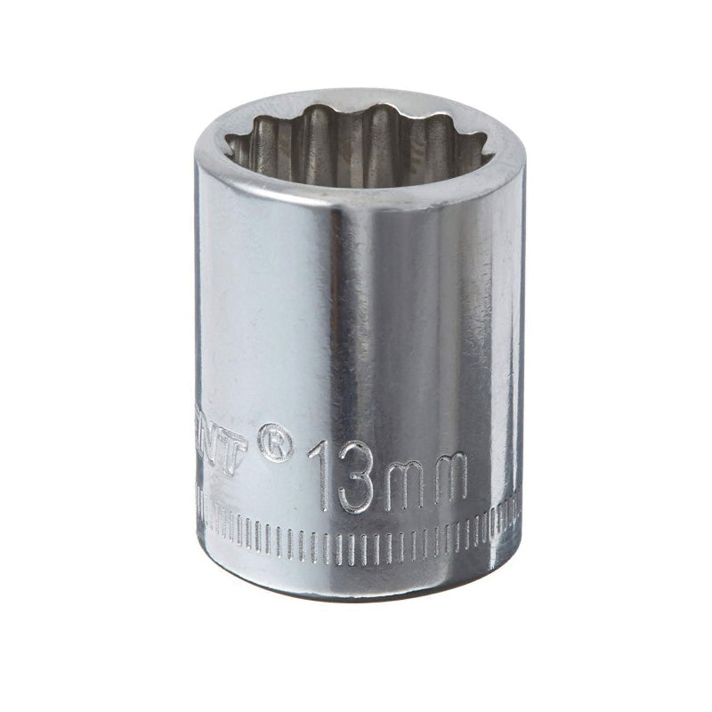 Crescent® CDS43N Socket, Shoulder Style, 3/8 in Hex Drive, 13 mm Standard Socket, 12 Points