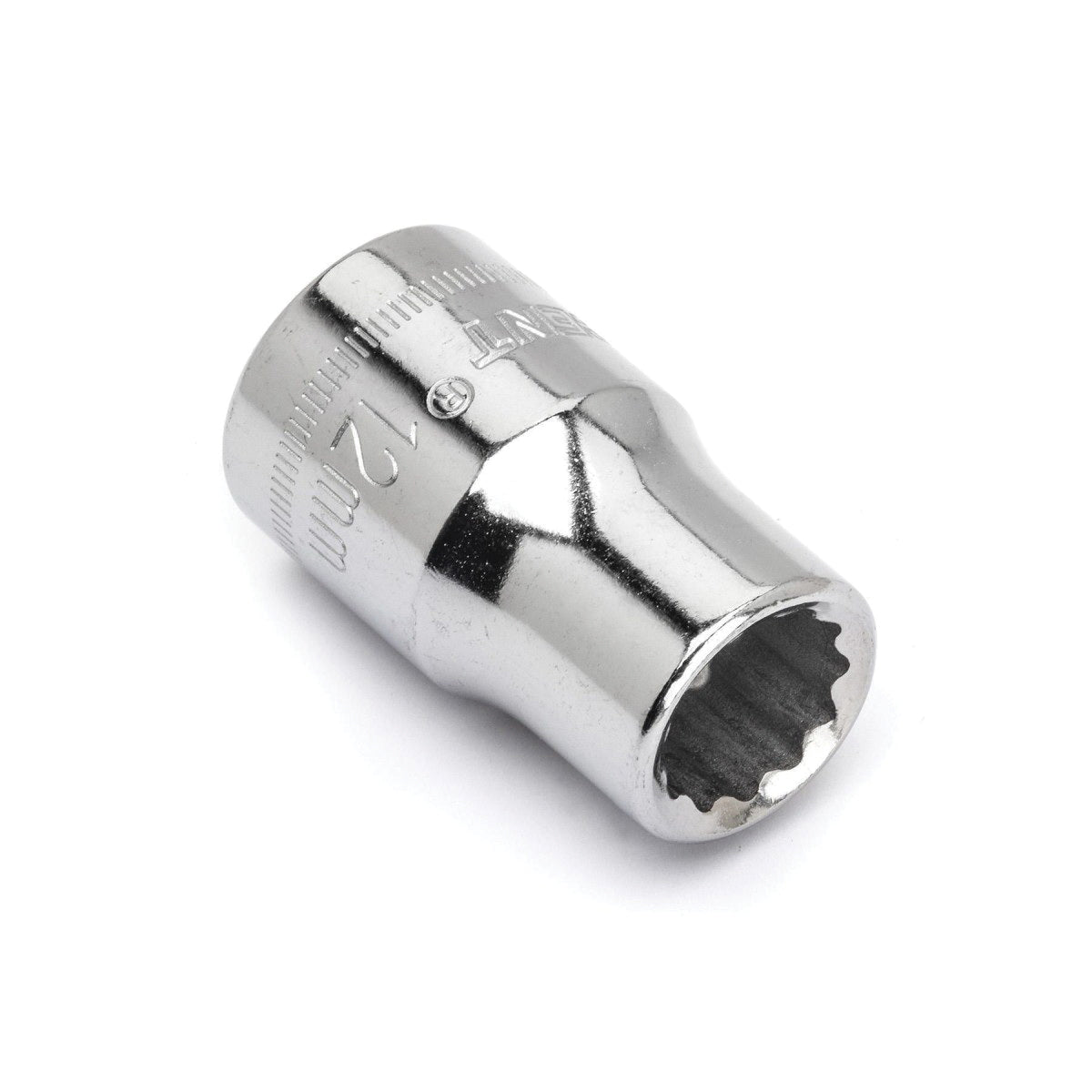 Crescent® CDS72N Socket, Shoulder Style, 1/2 in Hex Drive, 12 mm Standard Socket, 12 Points