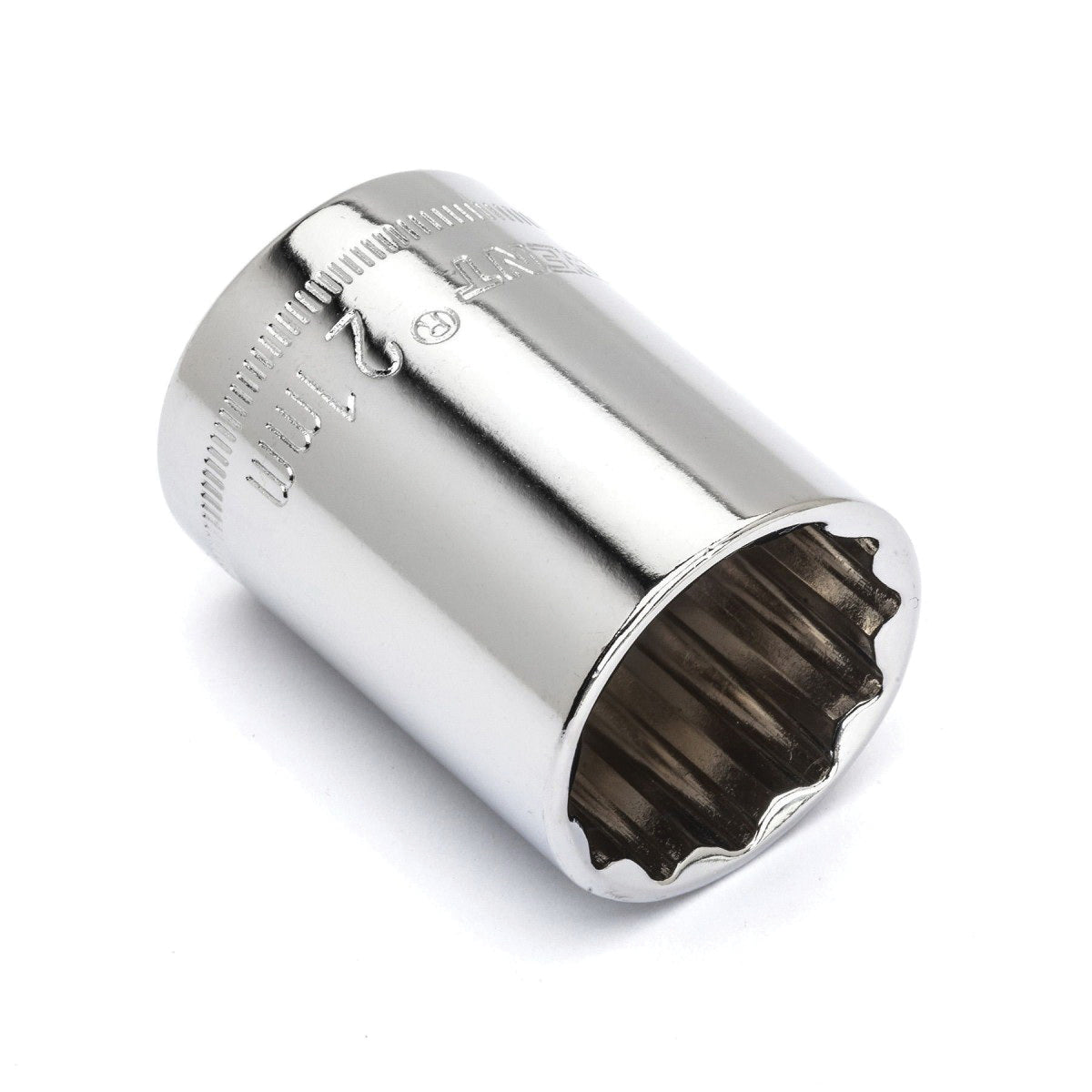 Crescent® CDS81N Socket, Standard Style, 1/2 in Hex Drive, 21 mm Standard Socket, 12 Points