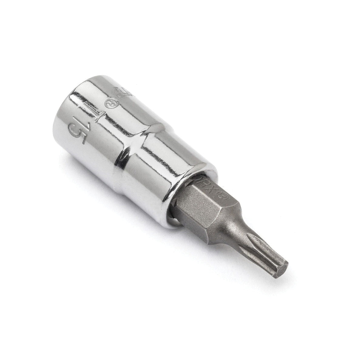 Standard Length Socket Bit - 1/4" Torx Drive - T15