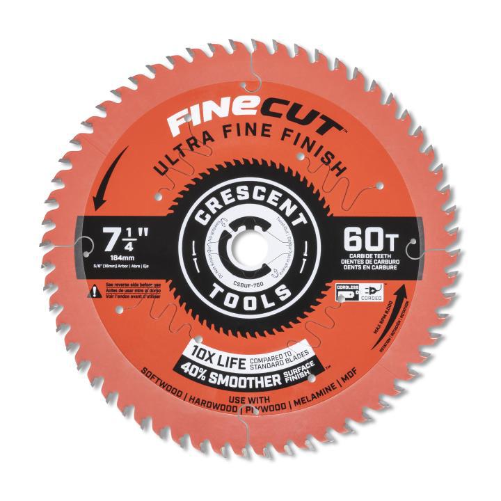 Finecut - Ultra Finishing Circular Saw Blade - 7-1/4" Dia