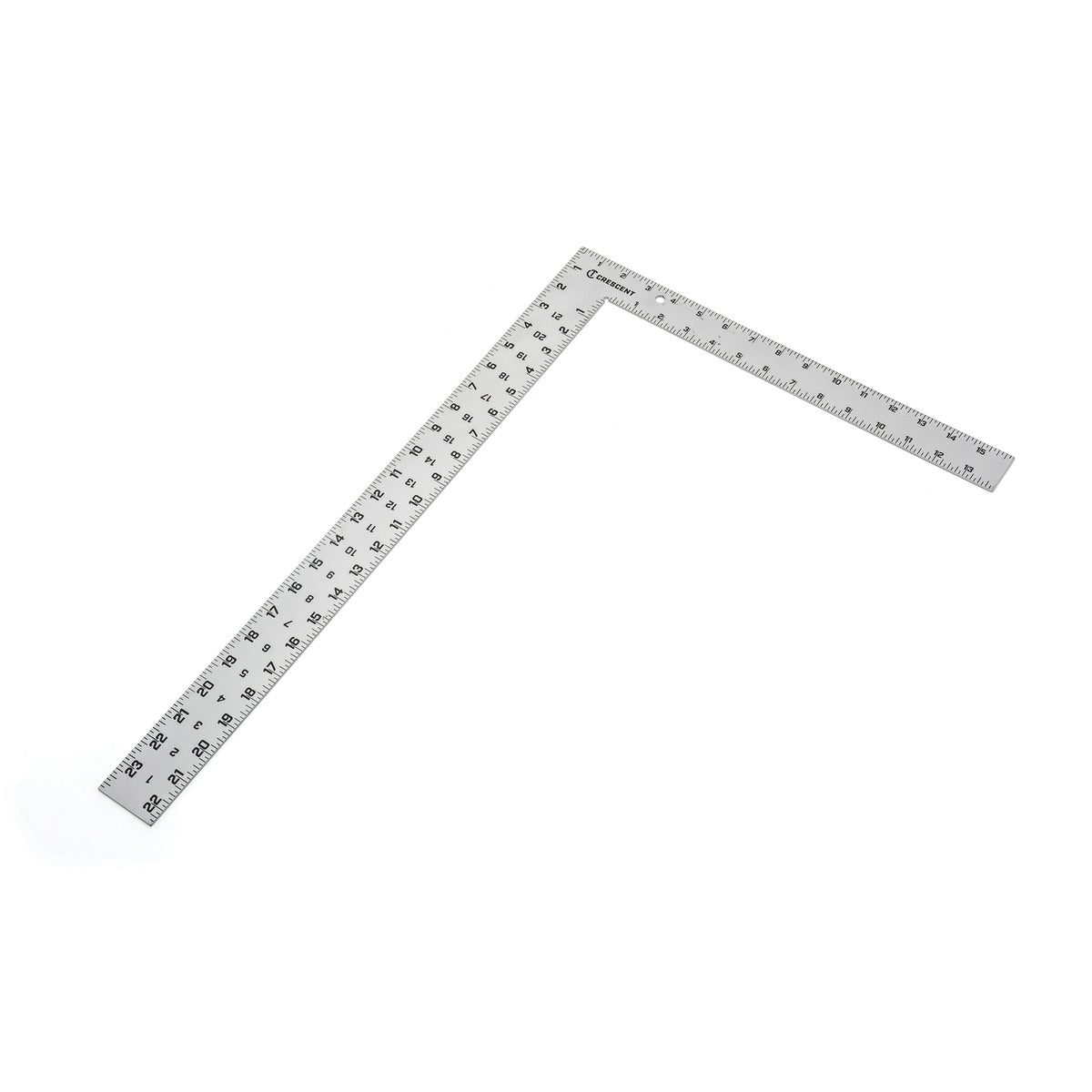 Crescent® L1624CS Carpenter Square, 24 in, 1/16th Graduation, Steel