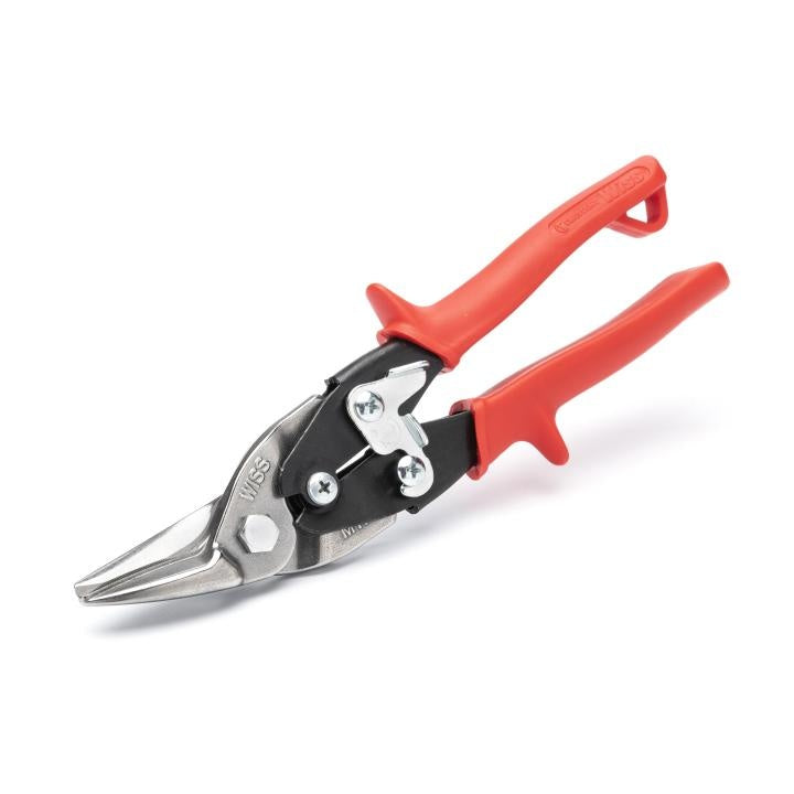 Crescent®M1R MetalMaster® Compound Action Aviation Snip, 18 ga Low Carbon Steel Cutting, 1-3/8 in L of Cut, Left/Straight Snip, Molybdenum Steel Blade, High Strength Steel Handle, Non-Slip/Textured Grip