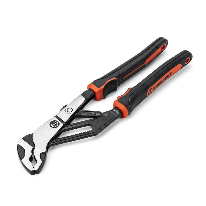 Crescent® RTAB8CG Tongue and Groove Pliers, ASME, 1.85 in Nominal, 1 L x 1 W x 0.28 T in Jaw Alloy Steel Jaw V-Jaw Jaw, 8 in OAL