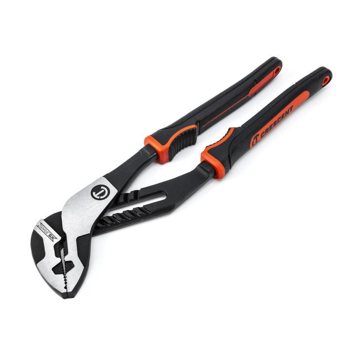 Crescent® RTZ212CG Tongue and Groove Pliers, ASME, 2.6 in Nominal, 1.8 L x 1.85 W x 0.42 T in Jaw Alloy Steel Jaw Straight Jaw, 12 in OAL