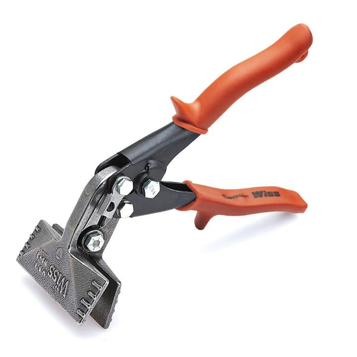 Crescent®WS4N Hand Seamer, 18 ga Metal Gauge, 3-1/4 in W x 1-1/4 in D, Graduations 1/4 in, Cushion Grip Handle