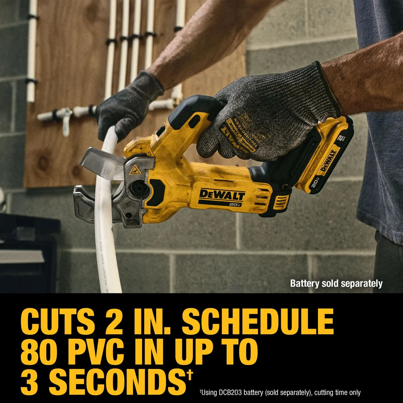 20V MAX Plastic Tubing Cutter (Tool Only)