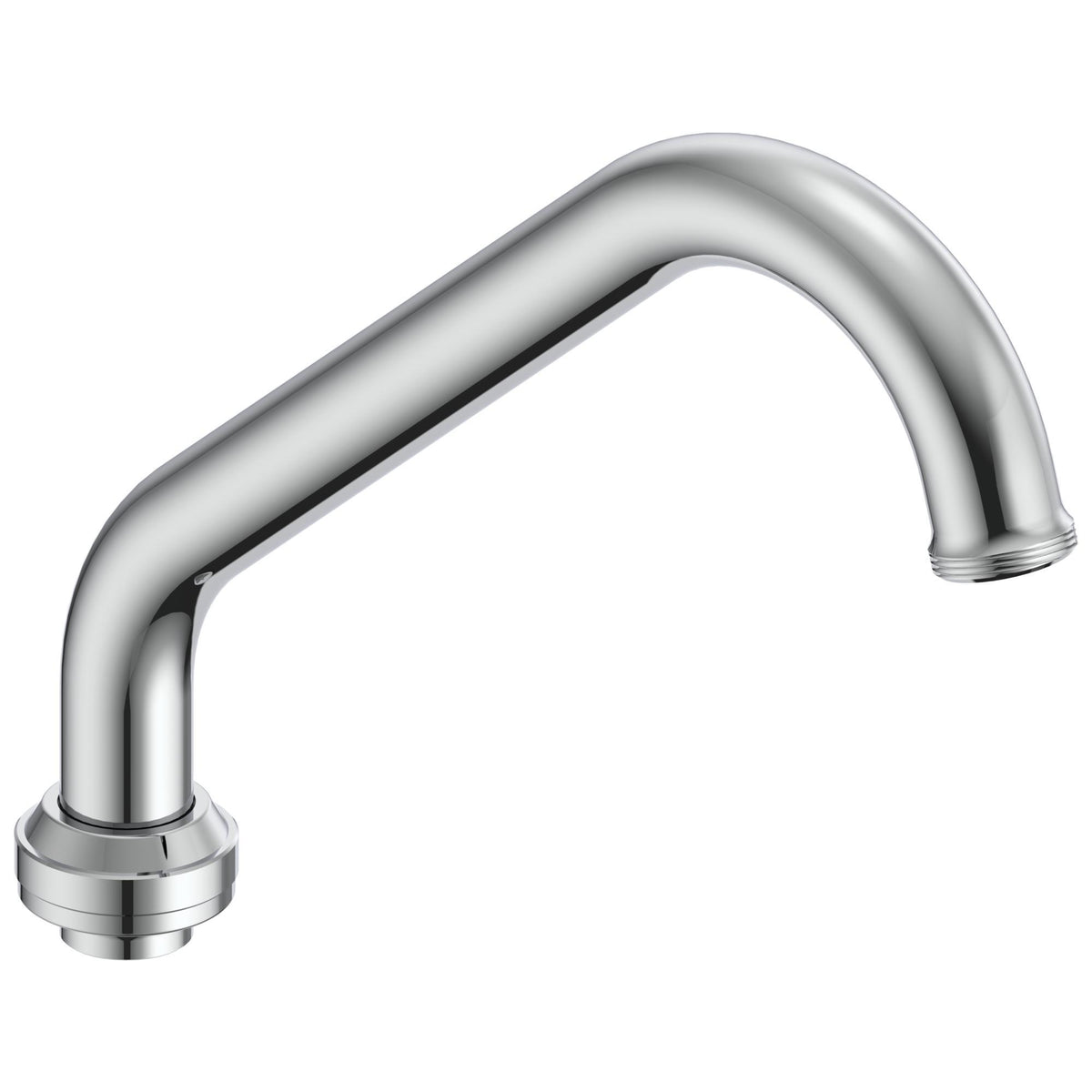 Commercial 060452A Tubular Swing Spout, 6 in, For Use With Model W6760, W6760-9, W6760-10 Laboratory Mixing Faucet, Polished Chrome, Import