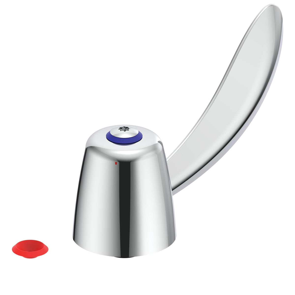 Single Hooded Curved Lever Handle Kit - 4"
