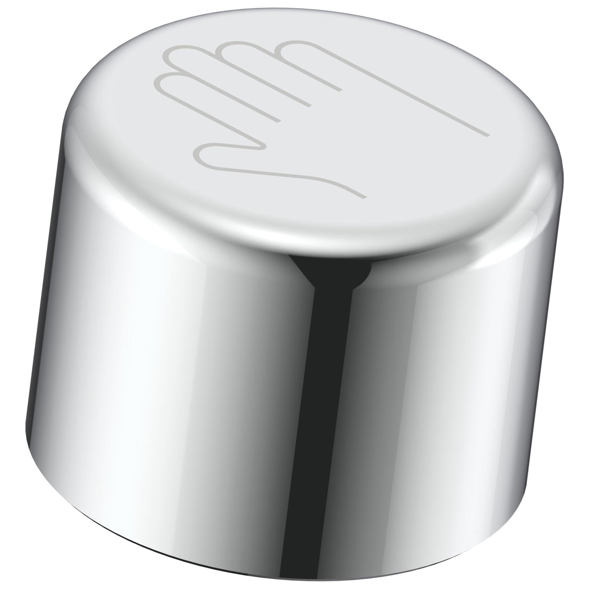 Commercial 060841A Pushbutton and Set Screw Kit, Polished Chrome, Import, Commercial