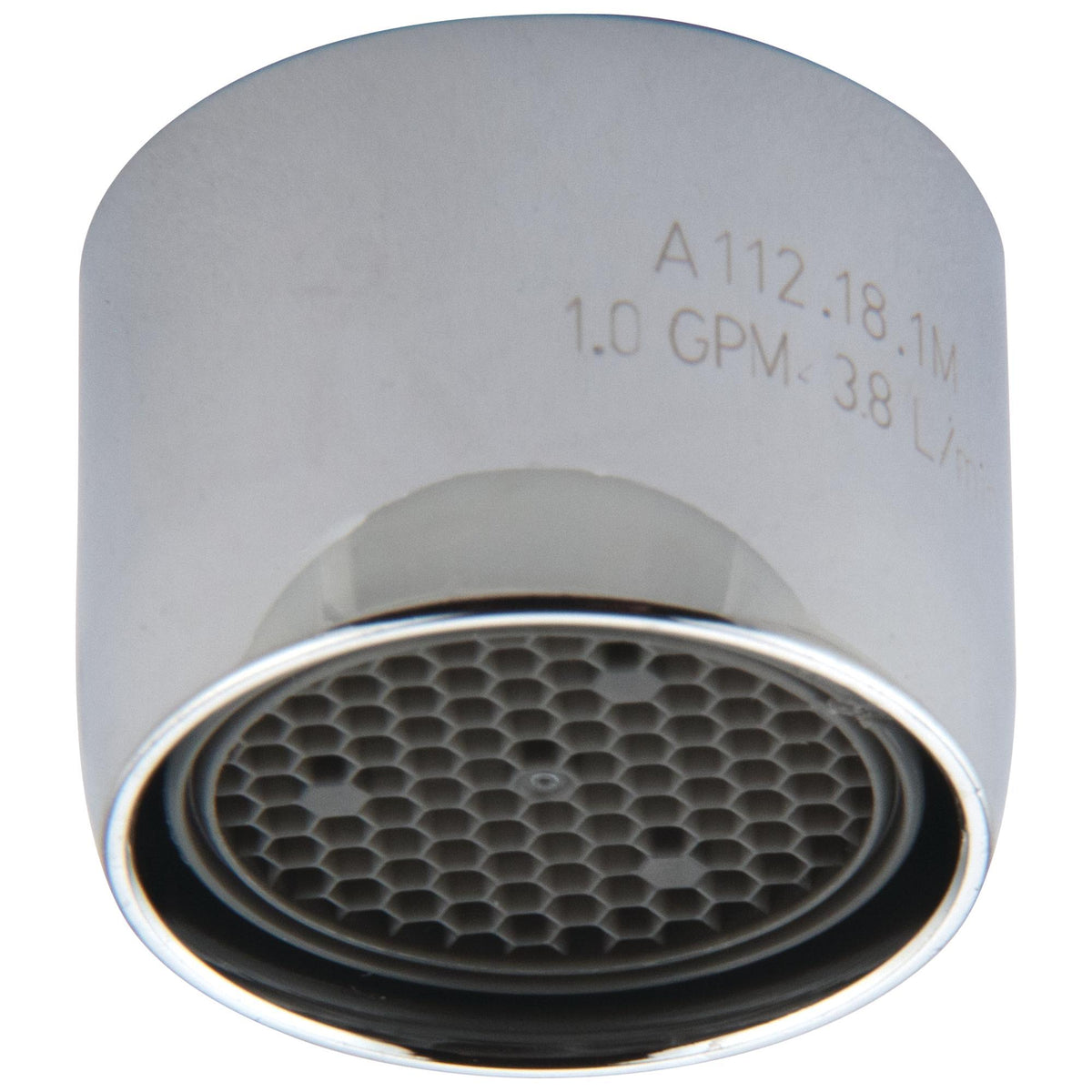 Commercial 060941A Aerator, Female Thread, 1 gpm, Polished Chrome, Import