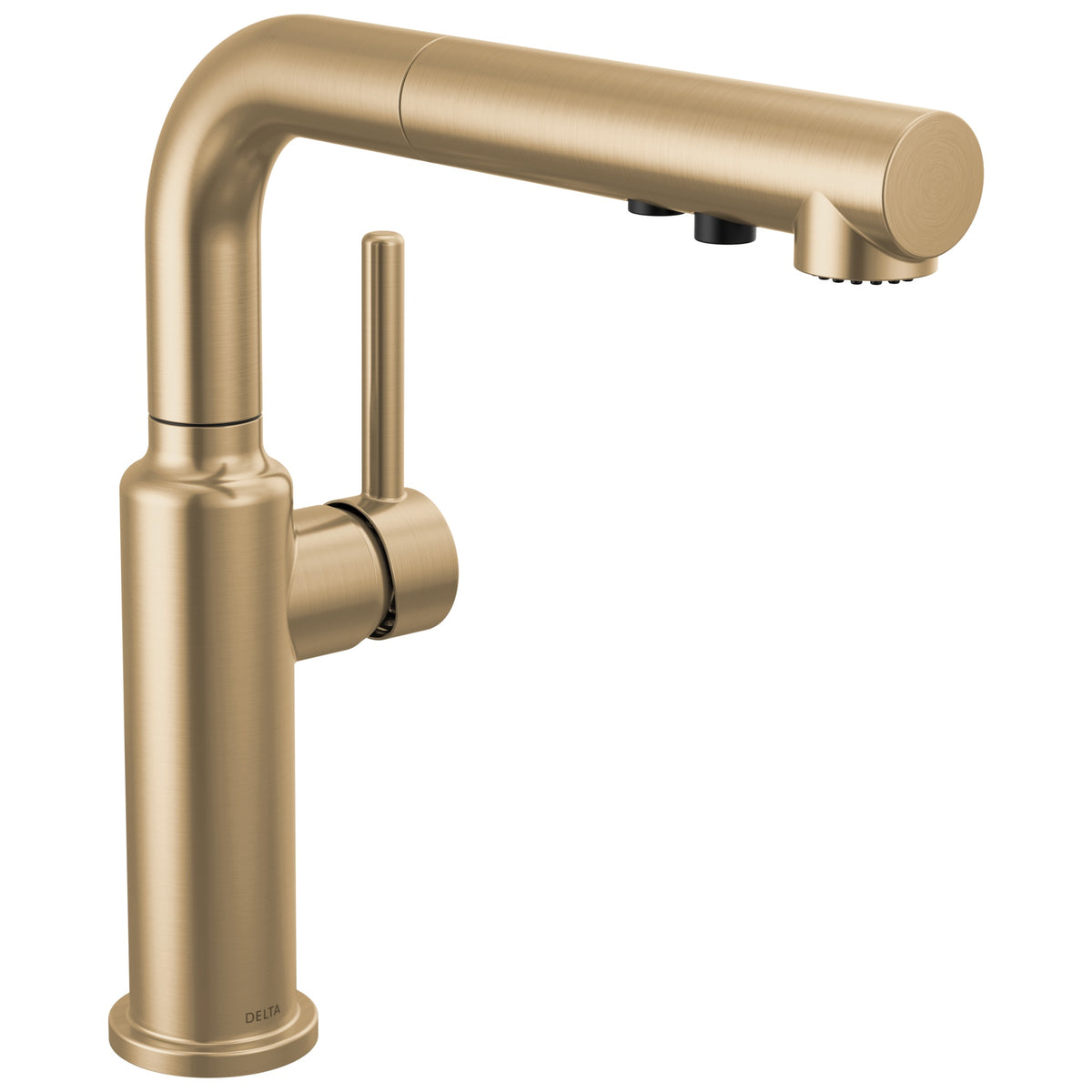 Soft Touch Kitchen Faucet - Champagne Bronze