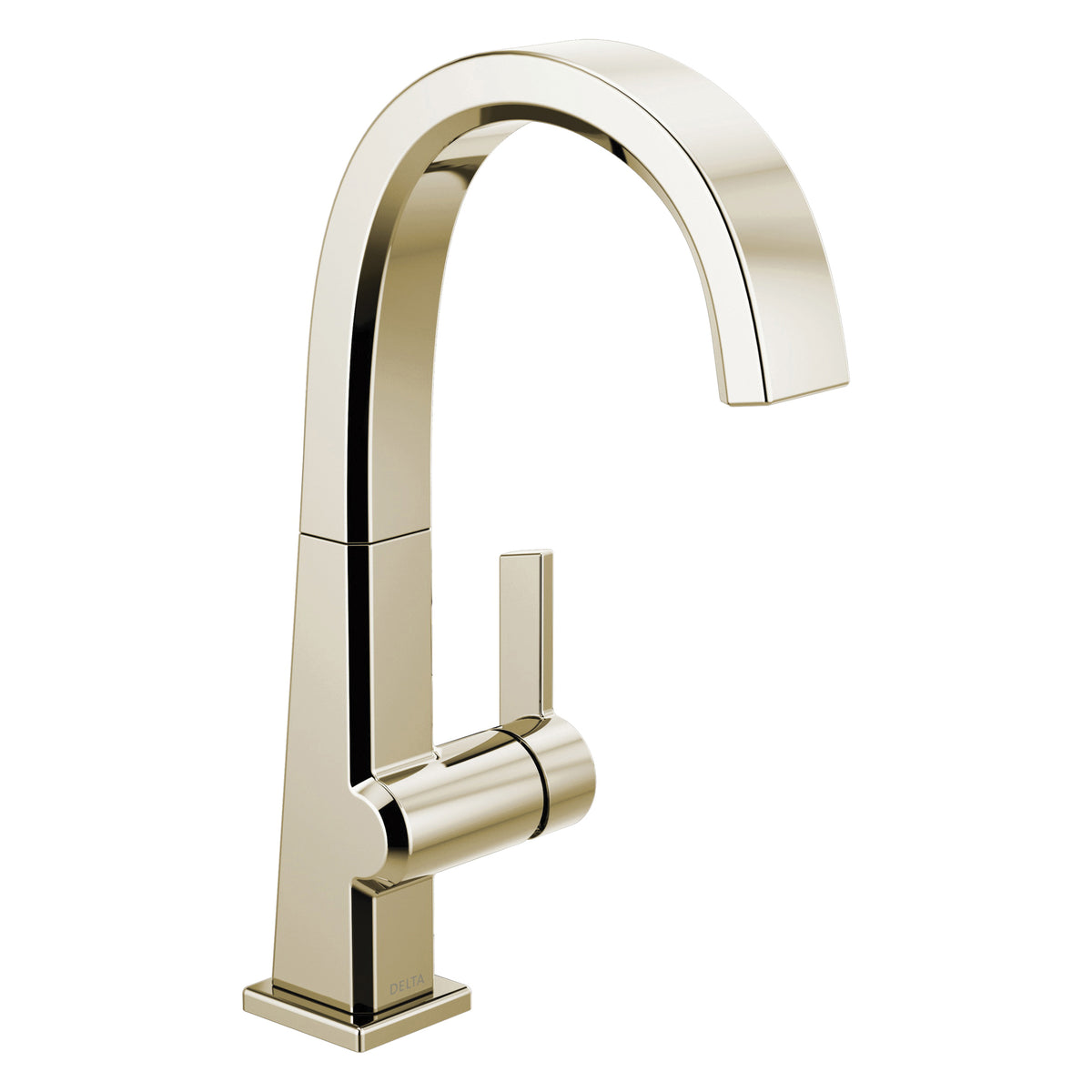 DELTA® 1993LF-PN Bar Faucet, Pivotal™, Polished Nickel, 1 Handle, 1.5 gpm