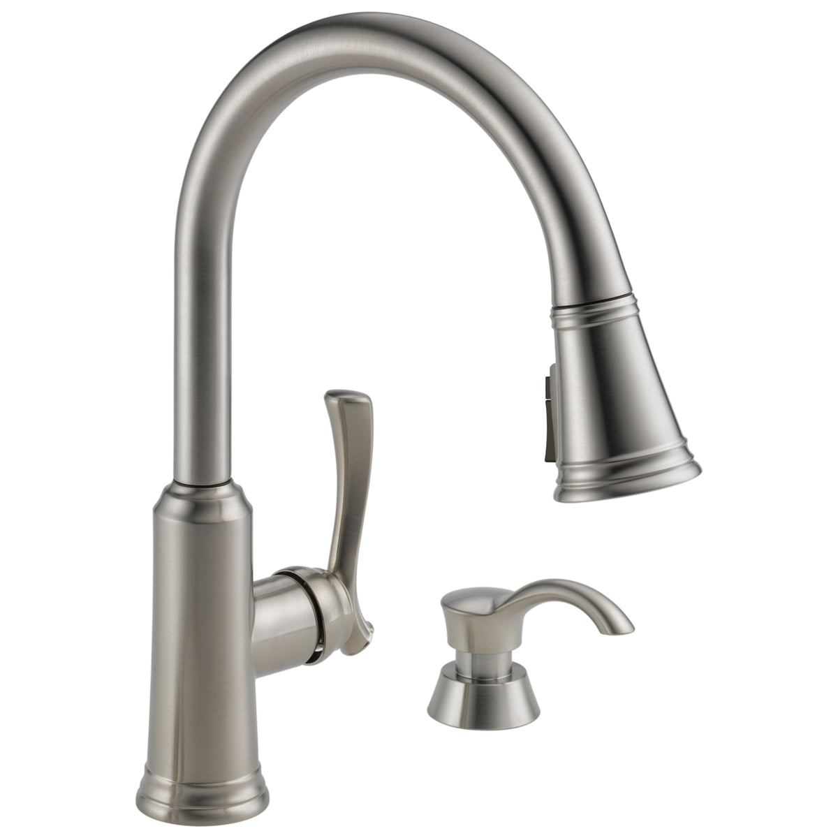 Pull-Down Kitchen Faucet - Stainless - 1.8 GPM