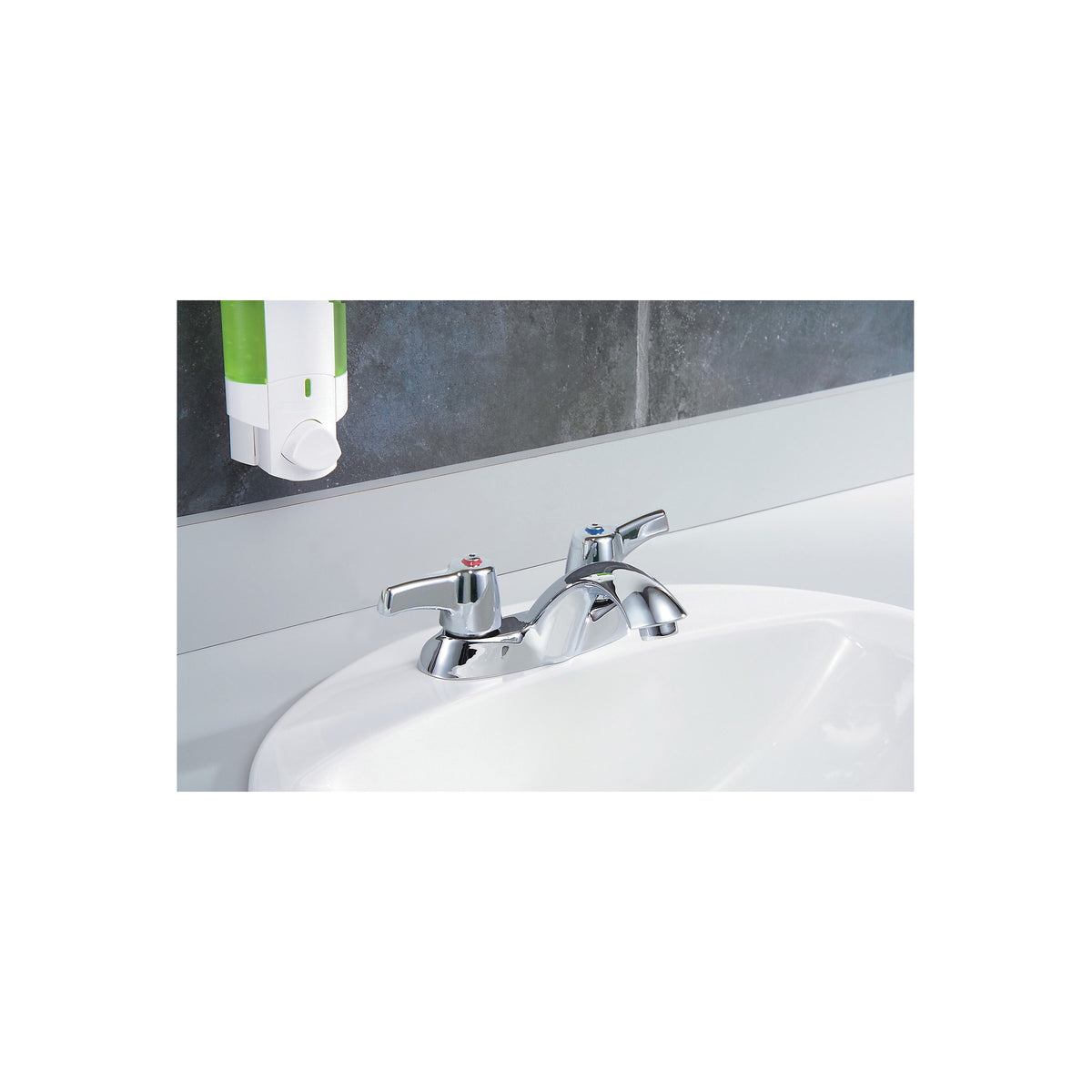 Teck - Heavy Duty Centerset Sink Faucet - 21C133