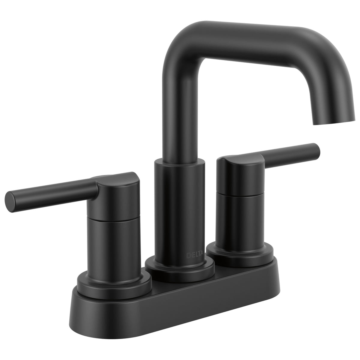 Nicoli - Two Handle Bathroom Faucet - Matte Black - 1/2"