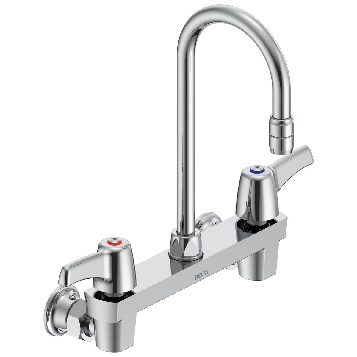 28C - Sink Faucet - 7.34" - Wall Mount